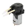 D-2 2*4mm   12V   Peristaltische Flüssigkeitspumpe Dosierpumpe für Laboranalyse(Grün)