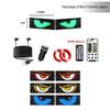 LED Devil Eye Light for Car Truck Windshield Animated LED Matrix Panel Sign Flexible Programmable Digital Display Light APP