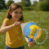 Automatischer Seifenblasenmacher für Kinder Luftkanone Spielzeug Kinder, Handheld Betrieben mit Weihnachtsgeschenk 10 Nachfüllpackungen, Batterielos Scherzartikel Wissenschaft