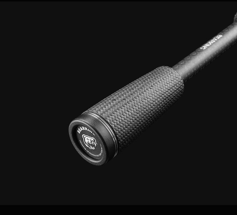 BEARKING HADES Ultra-Light Carbon Fiber Bass & Perch Lure Rod with Woven Handle