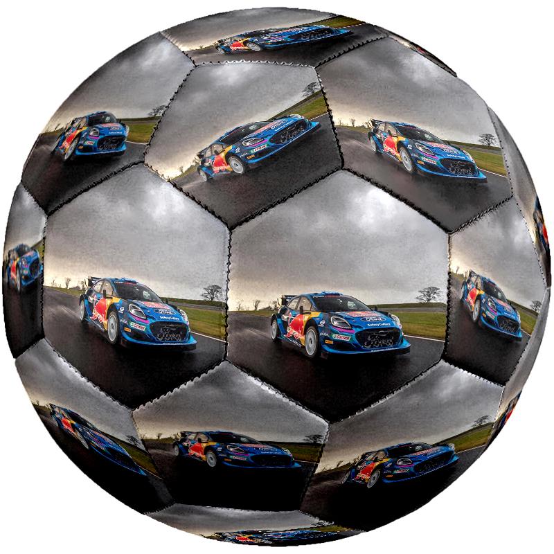 1pc West Ham United Football Club Design Soccer Ball, Standard Football Size 5 for Training Competition Outdoor Sports, Unique Present