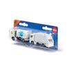Siku SK1687 Die-cast Street Sweeper and Refuse Truck Miniature Set (Collectible Toy)