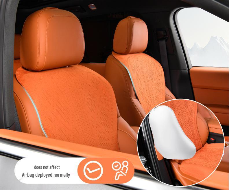 Ideal L6-L9 Universal Car Seat Cushion - Oudi Lan Fabric, Four Seasons, Delicate Luster