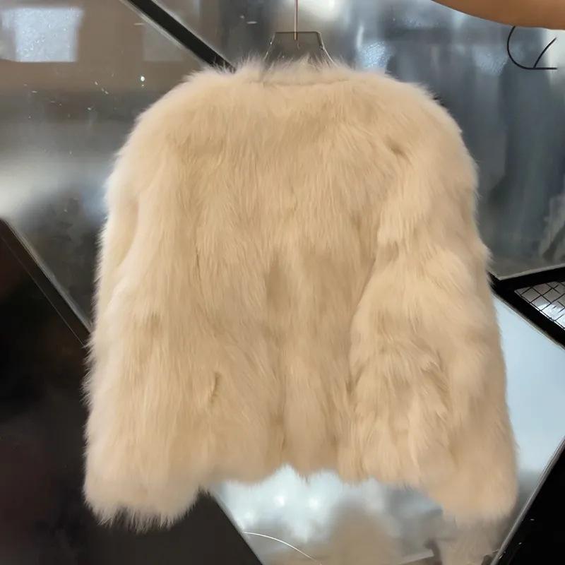 Fur Jacket Women's Short Autumn and Winter New Mao Mao Jacket Foreign Style Young Top Thin Versatile Fashion Women's Clothing