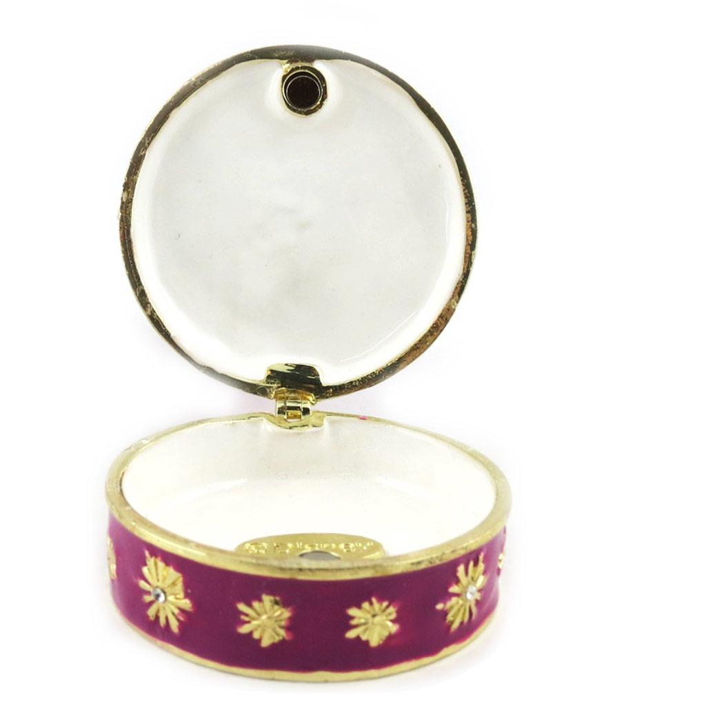 Reine Des Neiges [M4027] - Jewelry Box 'Frozen- Reine Des Neiges' Blue Violet (Anna)