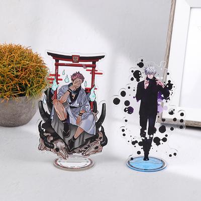 Anime Figur Jujutsu Kaisen Acryl Stand Modell Gojo Satoru Itadori Yuji Fushiguro Megumi Cosplay Figur Desktop Decor Spielzeug