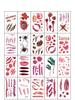 Halloween Bleeding Bite & Tooth Mark Scar Stickers for Face