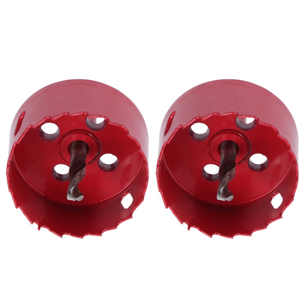 2PCS 53mm Hole Saw Round Beehive Vent Hole Opener Drilling Cutter Tool Beekeeping Tool