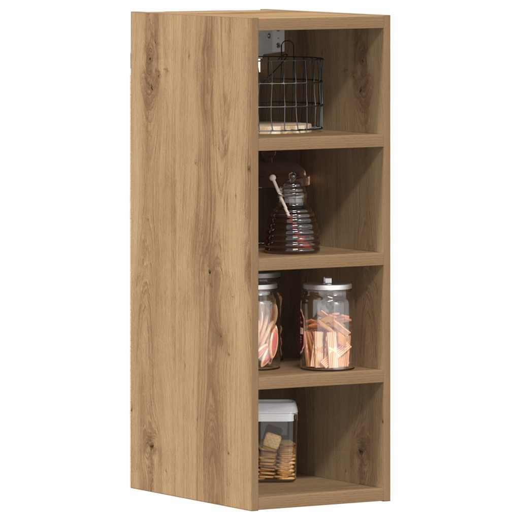Riga Wall Mounted Cabinet in Artisan Oak Finish 20 x 29.5 x 60 cm Particleboard