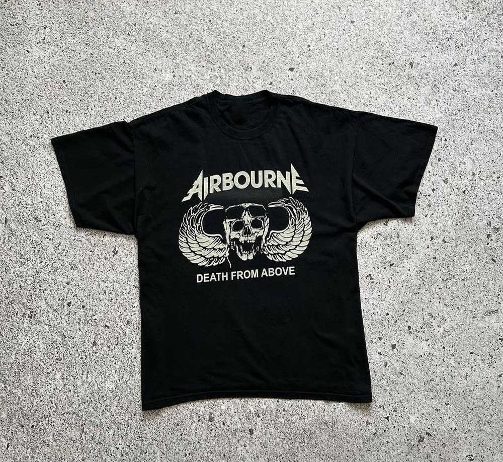 Airbourne Band Death From Above Shirt Black Unisex S-5XL ND1100 Unisex T-Shirt S
