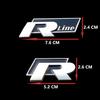 Golf CC Magotan Sagitar POLO R Car Emblems: Side, Rear, Grille R-Line Stickers
