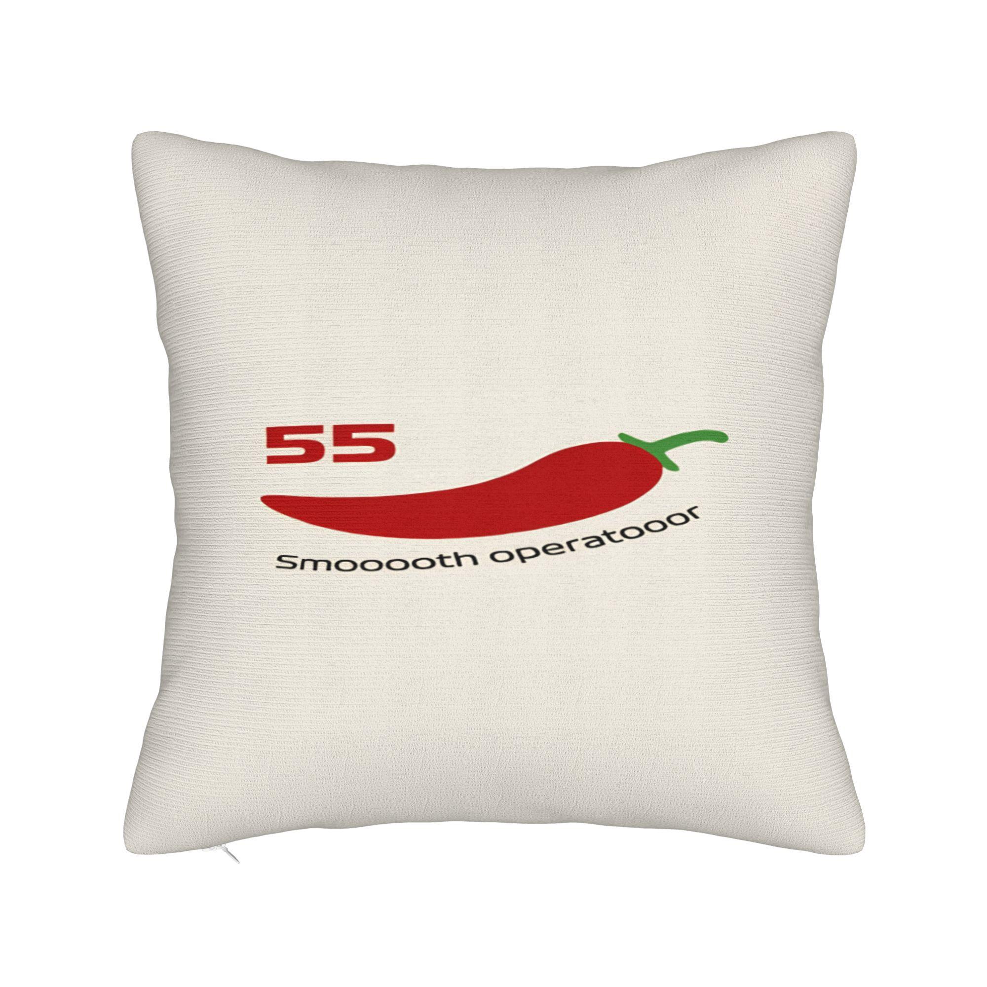 

C-Carlos Sainz smooth Pillow Cover Vintage Pillow Case For Living Room Sofa Soft Cushion Cover Birthday Gift 12x12Inch
