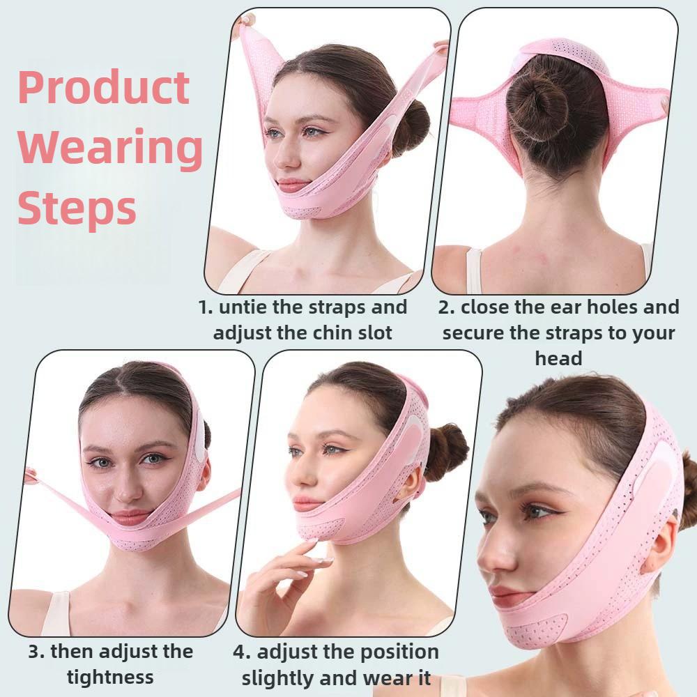 Women Face Lifting Belt Face Slimming Chin Cheek Lift Up Strap  V Line Shaper Anti Wrinkle Bandage Facial Beauty Skin Care Tools
