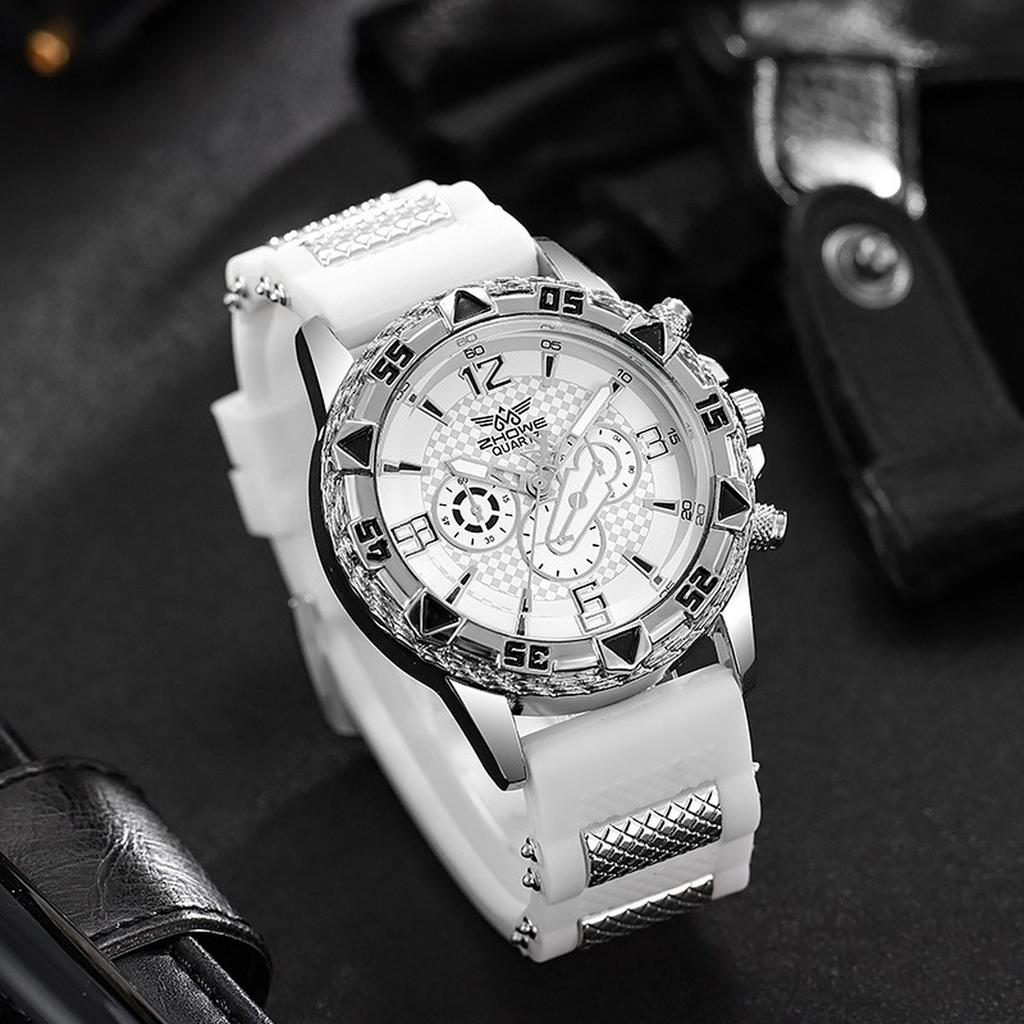 Mens Leather Business Fashion Watch Strap Watch For Gift Giving