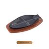 Cast Iron Griddle & Grill Pan for Fish, Steak & More