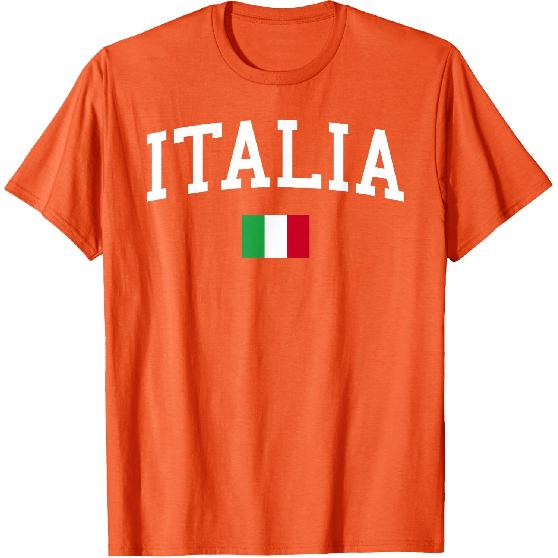 Italian Flag Men Italy T-Shirt