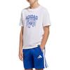 Adidas T-Shirt Letter Print Football Pattern Round Neck Short Sleeve Kids tops KA2962