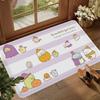 Cartoon Pink Sumikko Gurashi Kitchen Mat Cheaper Anti-slip Modern Living Room Balcony Printed Modern Home Decor