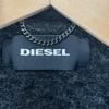 DIESEL Double riders check coat black Women XXS used