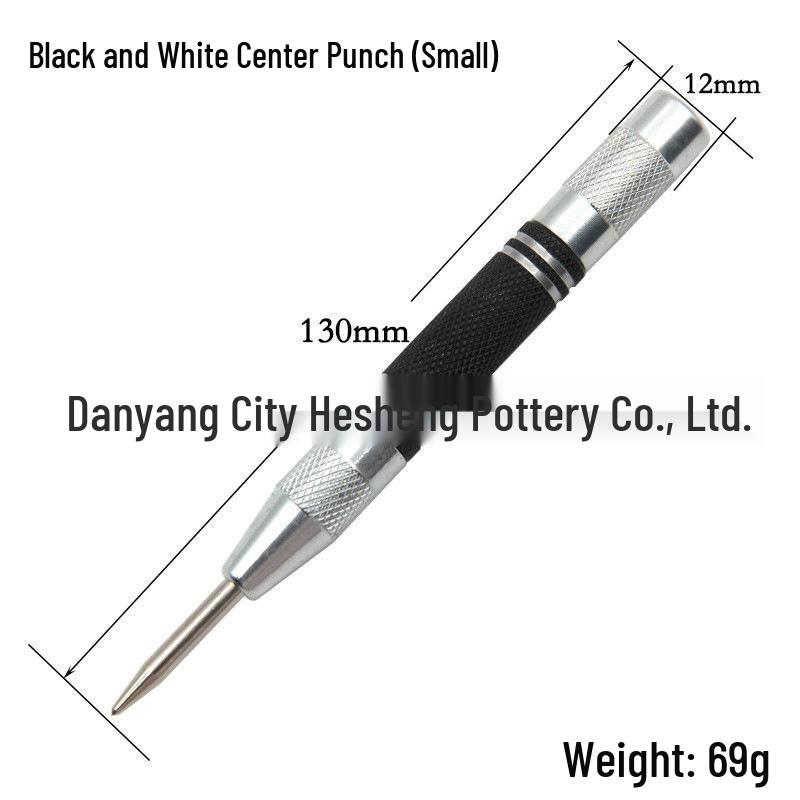 Automatic Spring-Loaded Glass Punch & Center Locator
