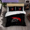Spartak Moscow 3 Piece Bedding Set Soft Duvet Cover Set with Pillowcases Printed Bedroom Decor Set for Home