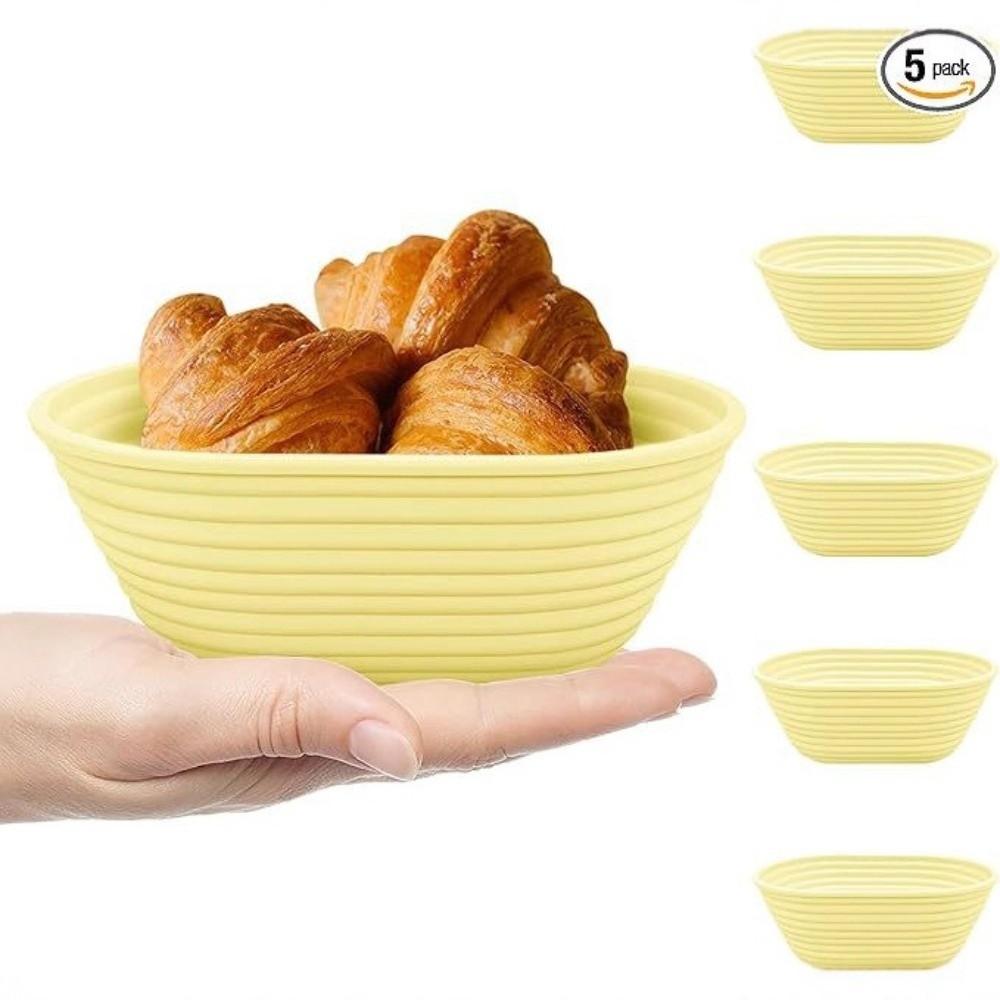 Gifts Foldable Bread Fermentation Basket Silicone Oven Baking Fermentation Baskets Large Capacity Baking Utensils