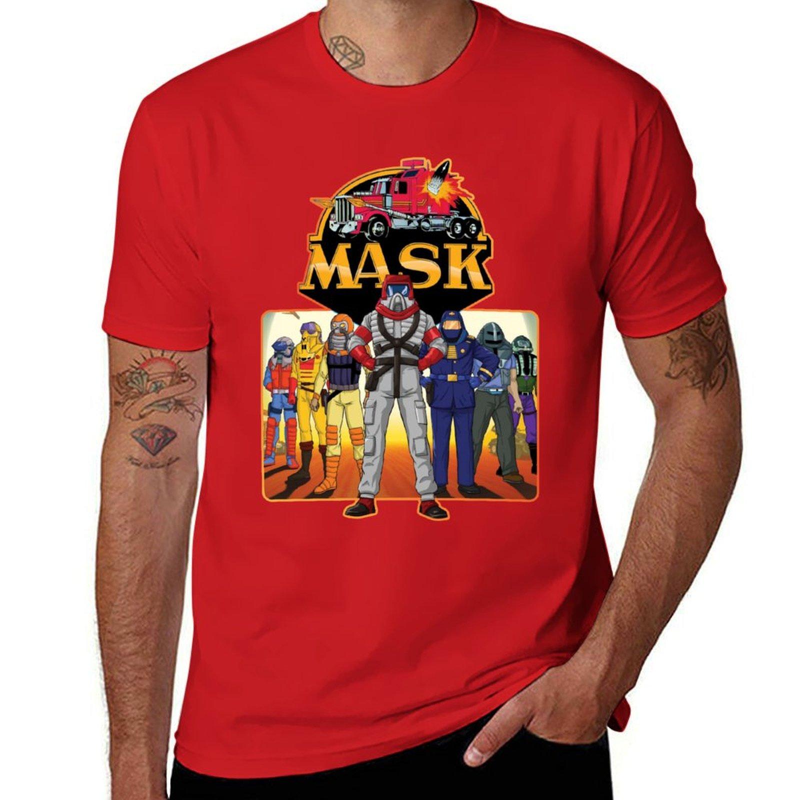 Всегда носите футболки M.A.S.K, футболки с принтами, блузки, быстросохнущую одежду для мужчин S