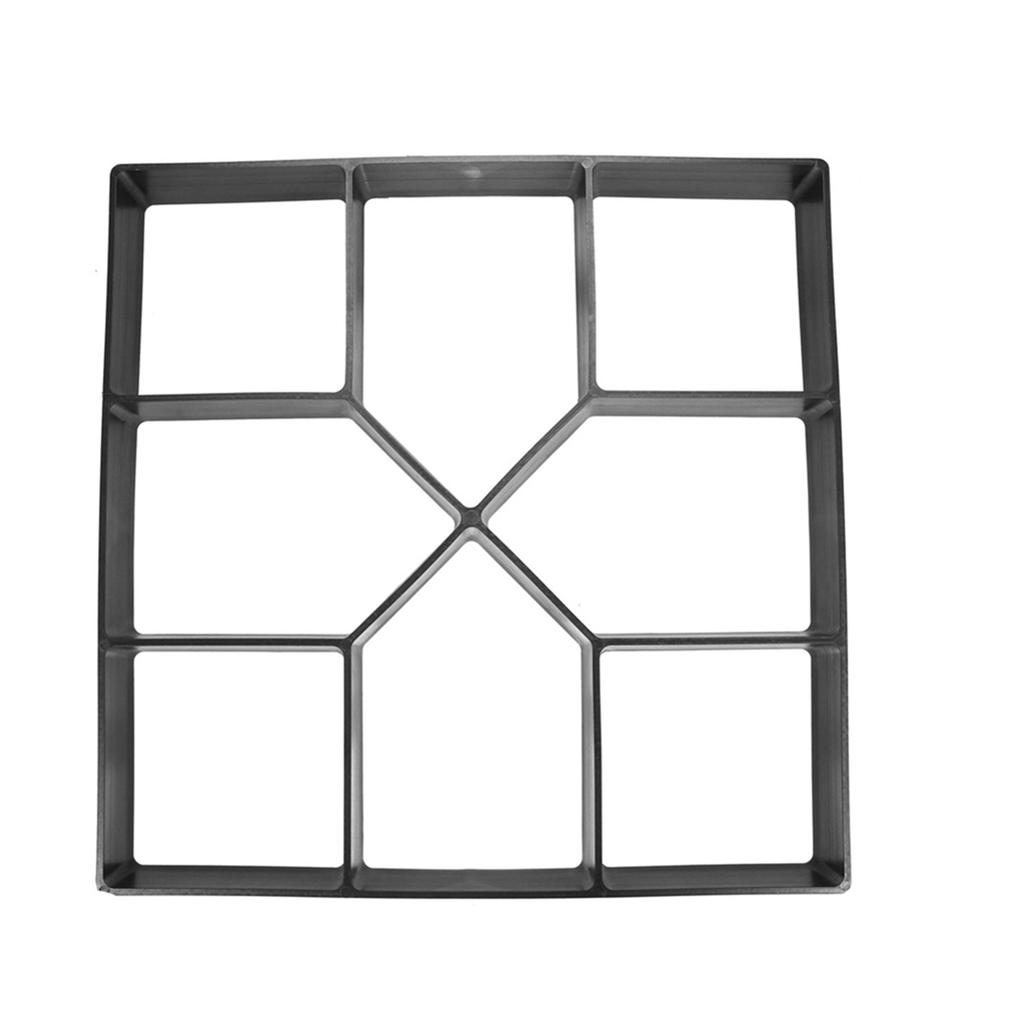 Walk Way Cement Molds Regular Thickened Plastic DIY Concrete Molds Forms for Patio Lawn & Garden