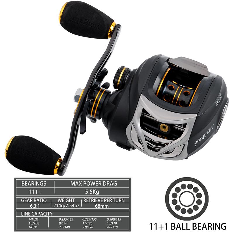 SOUGAYILANG Rybářský naviják 11+ 1BB Mořský rybolov Venkovní turistika Nadšenci pro rybolov Rybářské potřeby