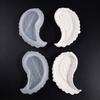 DIY Angel Wing Jewelry Tray Silicone Mold with Feather Texture for Resin DIY Ring Earring Storage Plate christmas novelties 2026