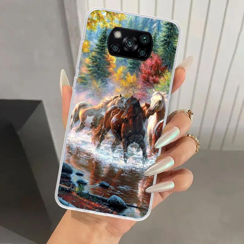 

Horse Great Beauty Galloping Phone Case for Xiaomi Poco X5 X6 X7 Pro F7 Ultra M7 Redmi 15 15C 13 13C 12 12C 10 10A 10C 9 9A 9C 9 Xiaomi Poco M7 4G