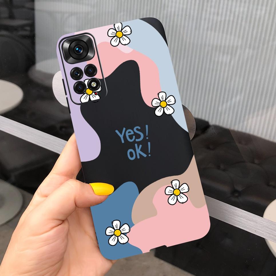 Für Xiaomi Redmi Note 11 Pro Plus 5G Hülle Cover Redmi Note 11S 5G Rückseite Stoßstange TPU Weiche Hülle Redmi Note 11 Pro Mi 11i 5G Fundas