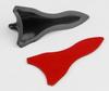 10Pcs Universal Shark Fin Diffuser Spoiler Wing For Car Roof Bumper Decorative