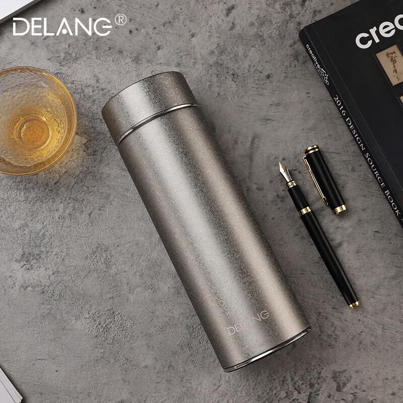 Delang 500ml 316SS Business Thermos with Tea Infuser