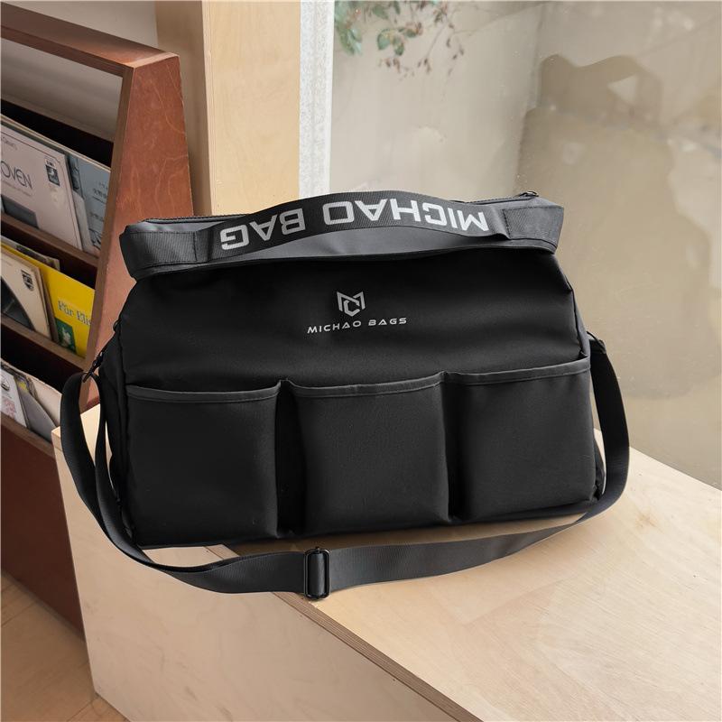 

Large-Capacity Travel Bag, Women S Wet And Dry Separation Fitness Training Bag, Men S Simple Commuting Storage, Shoulder Bag, Yoga Bag