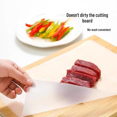 5 Yuan Newcomer Discount: Disposable Cutting Board Mat for Kitchen, Meat, Fruit, and Outdoor Use.