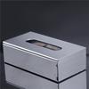 Luxury Stainless Steel Tissue Box For Desktop And Wall Mount In Living Room And Office
