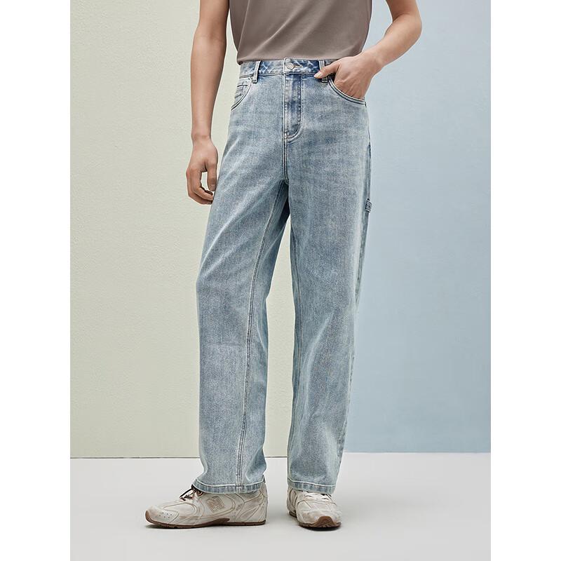 GXG Herren Baumwollmischung Lässige Denimshorts