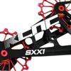 KCNC SXX1 MTB Bicycle Oversized Pulley Wheel Cage OSPW For SRAM SK2104 Eagle, Red, KOT39-003,