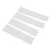 2 Pairs Sun Protection Sleeves with Thumb Hole Cooling Breathable Arm Sleeves for Both Sports and Daily Wear White 32G