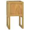 Bathroom Cabinet 41 X 40 X 75 Cm Solid Teak Wood