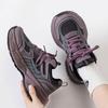 Purple women's models that are popular today, the new thick-soled versatile sports and leisure shoes for the year