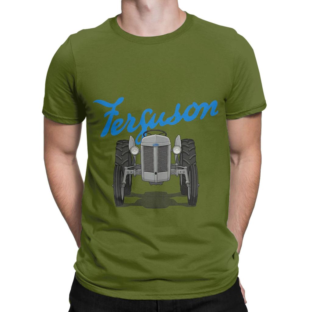 Feguson TE20 Tractor Little Grey Fergie Logo Novelty 100 Cotton TShirt Massey Ferguson Tops Tees For Unisex
