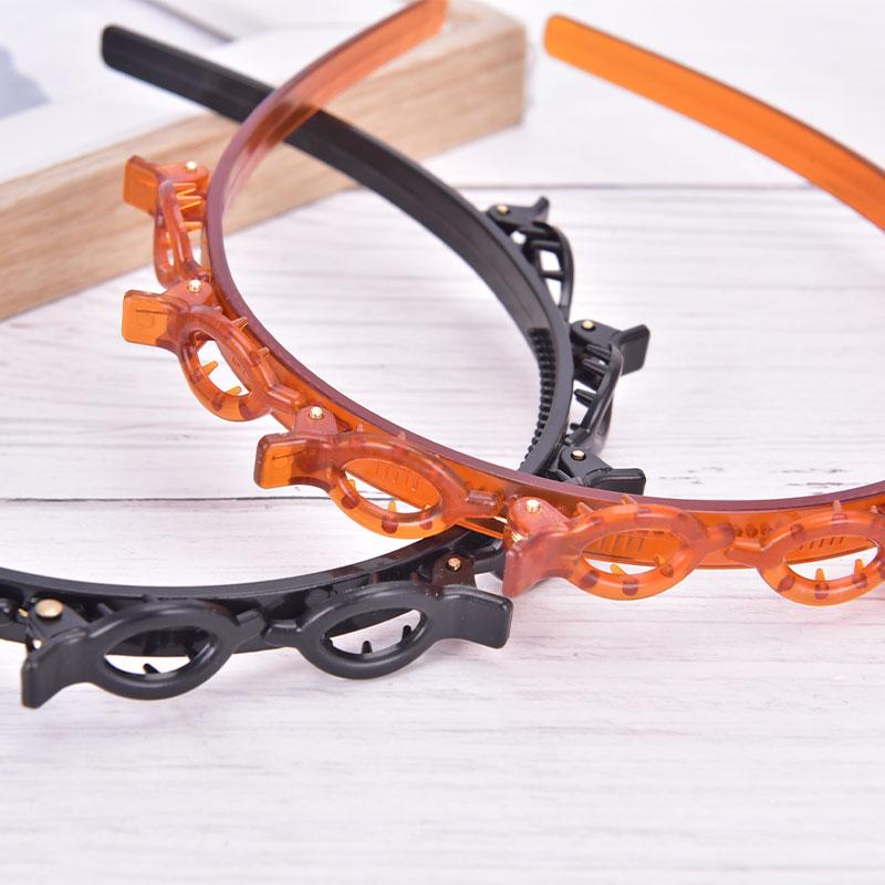 Double Bangs Hairstyle Hairpin Hairdressing Hairpin Headband Womens Headwear