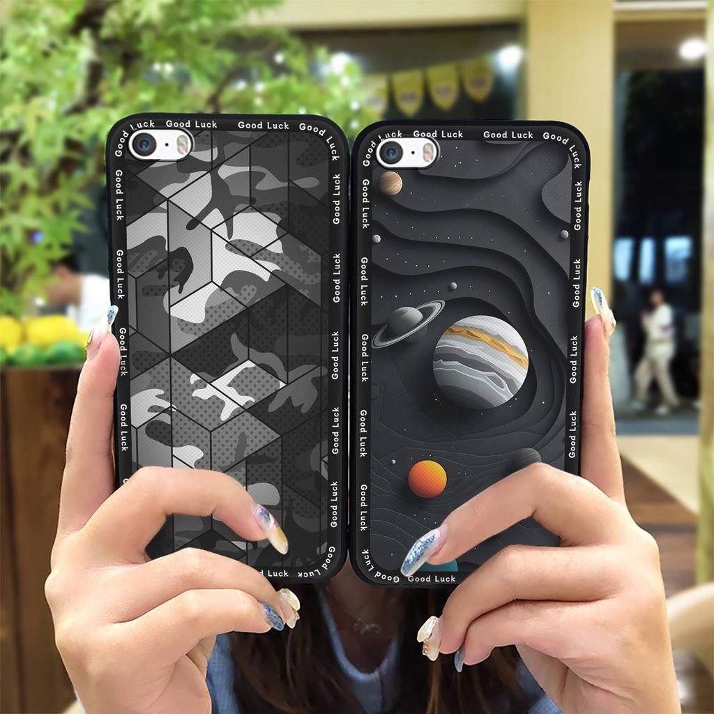Cartoon Full Wrap Phone Case For Iphone 5/5S/SE/ip5/ip5S/ipSE TPU Durable Waterproof Cute Back Cover Fashion Design