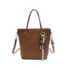 Retro Handbag Small Bag Women's Bag 2025 New Woven Bucket Bag Simple Shoulder Crossbody