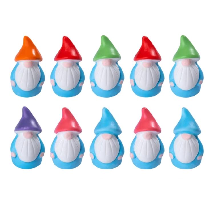 

10pcs Resin Mini Dwarf Ornamentation Unique Designs Gnomes For Home Decors And Festival Party Accent Resin Sculptures 1