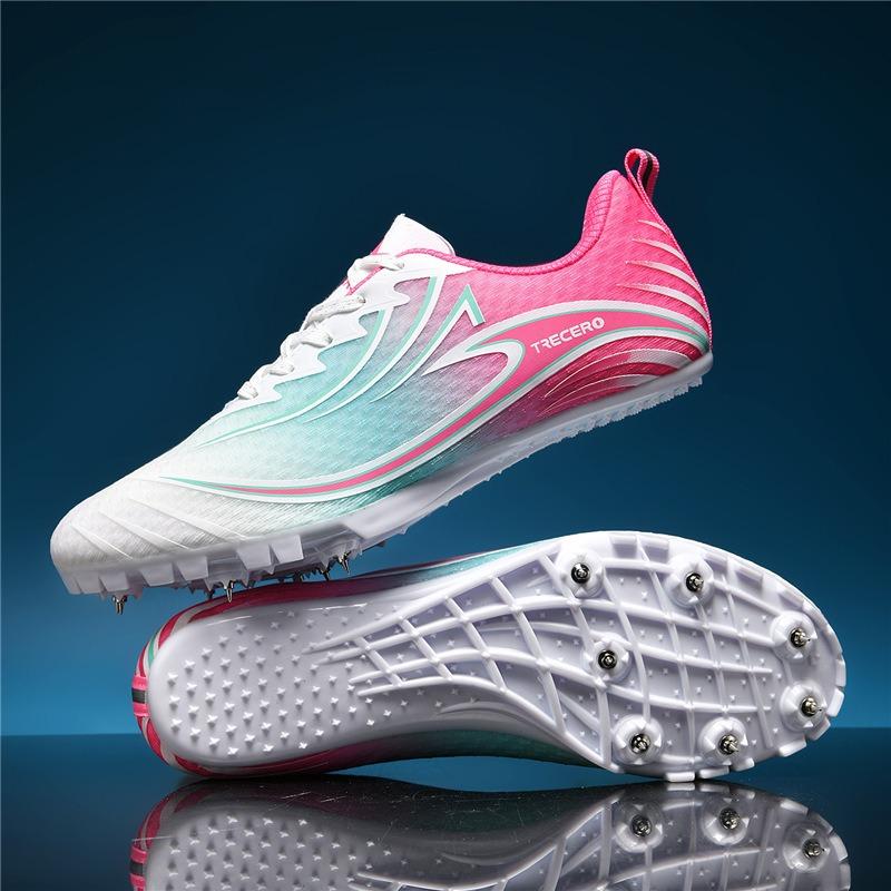 Track and field shoes Training shoes Breathable and colorful youth sports nails Summer new models