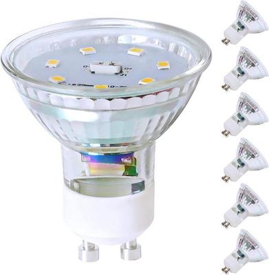 GU10 Bulb - NETTLIFE - 5W 3000K - Replaces 50W - Non-dimmable - Pack of 6