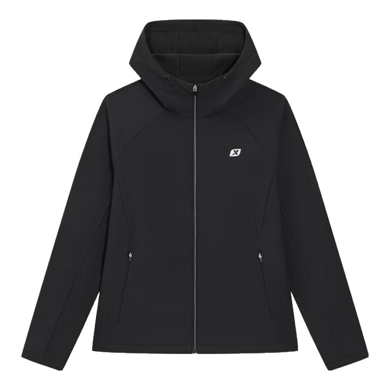 Xtep Women s Hooded Fleece Outdoor Jacket M